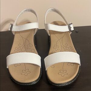 Elegant White Women's Sandals